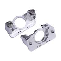 Pièces en alliage d'aluminium usinées CNC sur mesure OEM série 6000 avec services de pliage et de soudage pour décorations