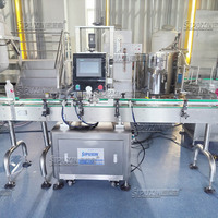 Machine de remplissage de chauffage à 6 têtes entièrement automatique de haute qualité pour le capsulage de remplissage de pâte liquide de shampooing de parfum de cosmétiques