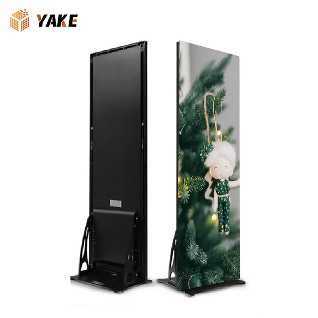 Yake Micro Mini Stand Floor Window Structure Cabinet Digital Light Billboard Electronic Outdoor Sign Led Poster Display