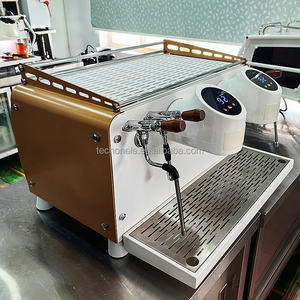 Máquina de Espresso Comercial Zilong 9BRs de Doble Grupo con PID, 3 Calderas Independientes Programable y Eléctrica para Cafetería y Restaurante - Product Image 3
