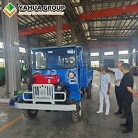 Mini-tracteur articulé 4x4 pour le transport agricole en montagne, dans les vergers et sur les fermes