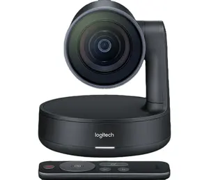 Logitech — Webcam rallye CC4900E, caméra professionnelle Meetup 4K HD, PTZ Premium, pour grandes conférences vidéo