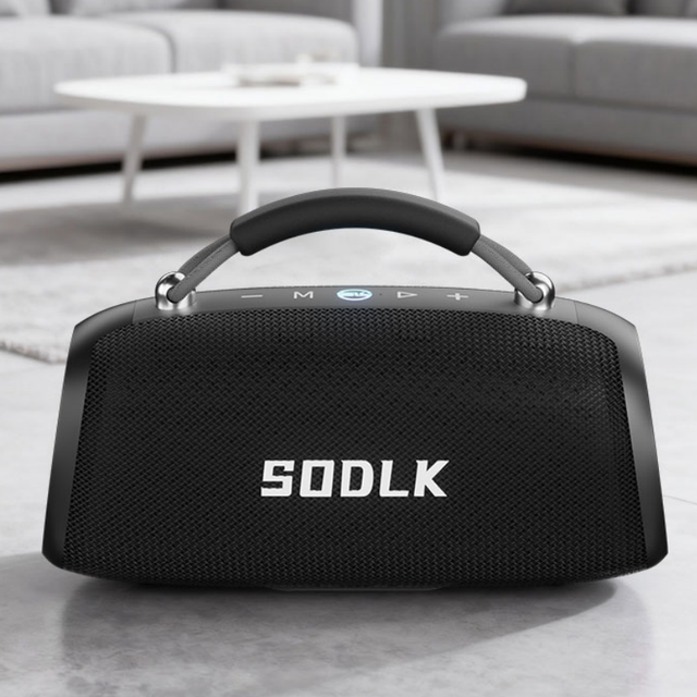 100W High Power Portable Outdoor Wireless Party Speaker Home Theater TWS Wireless Speaker Subwoofer Sound Box with RGB Light