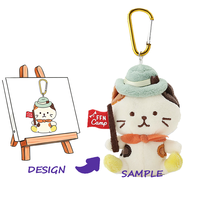 Peluche personnalisée OEM ultra douce - Polyester et coton PP - Cadeau de fête unisexe