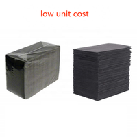 Bavoirs dentaires jetables avec support en PE imperméable pour cliniques dentaires et hôpitaux – Couvre-bacs en papier absorbant doux pour usage dentaire