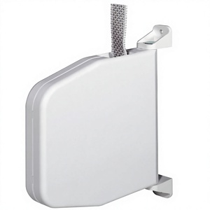 Système <span class=keywords><strong>de</strong></span> charnières blanc à montage en surface avec <span class=keywords><strong>sangle</strong></span> <span class=keywords><strong>de</strong></span> 5 m <span class=keywords><strong>pour</strong></span> volets roulants en métal et plastique - Product Image 1