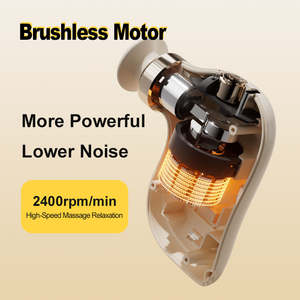 Pistola de Masaje Manual Profesional con Logotipo Personalizado, Marca Privada, Regalo para <span class=keywords><strong>Mujeres</strong></span>, Cuidado de la Salud, Pistola de Masaje de 4 Velocidades, Pistola de Fascia - Product Image 3