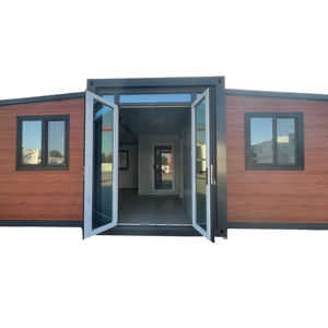 Luxus Modular Folding Container House Trailer Faltbares Fertighaus & Küche für Camping aus Sandwich platte - Product Image 1