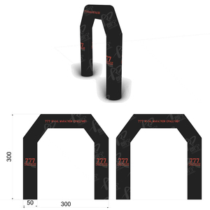 Arco Gonfiabile per Maratona, Festival Musicali, Decorazione per Feste, Resistente alle Intemperie, Impermeabile, Arco d'Ingresso per Esterni - Product Image 6