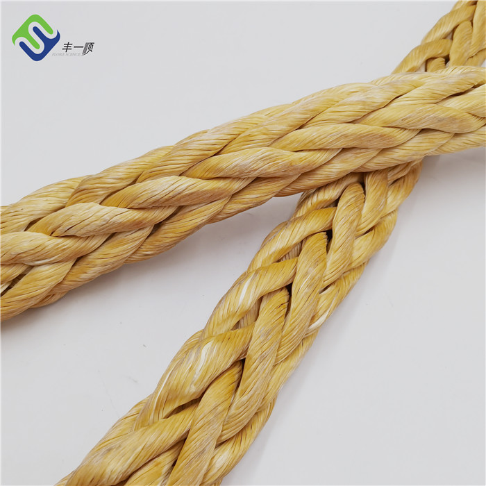 Boat Supply Spectra 12 Strand UHMWPE Rope 20mm Mooring Rope