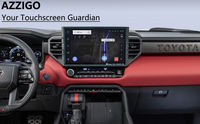 Protecteur d'écran pour Toyota Tundra 14 "2022-2025 Protecteur d'écran tactile de navigation en verre trempé HD Mat 9H Verre anti-rayures