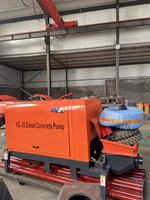 Pompe à béton diesel à 40 pompes, modèle adapté à la coulée de béton dans le bâtiment