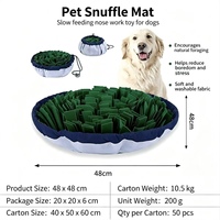 Tapis de reniflement pour animaux de compagnie, jouet de puzzle interactif pour chiens, tapis d'alimentation, enrichissement olfactif pour soulager l'ennui