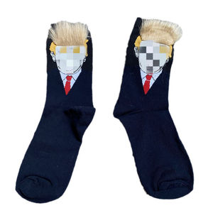 جوارب أمريكية مخصصة بالجملة Nuoxin pierica pierent جوارب هدية مضحكة-جوارب جديدة - Product Image 5