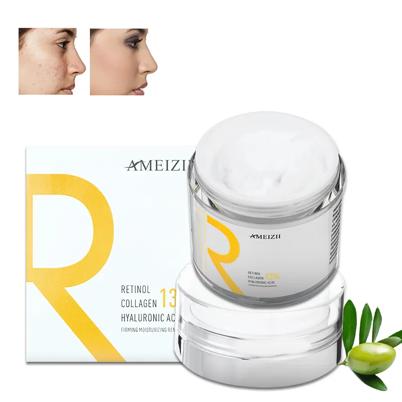 Hot Selling Retinol Face Cream Anti aging Moisturizing Cremas Faciales Natural Vitamin A Dark Spot Removing Facial Repair Cream