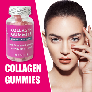 100% natural africano piel blanquear aclarar colágeno gomoso suplemento 3 en 1 belleza Productos para el cuidado de la piel gluta colágeno gomitas - Product Image 5