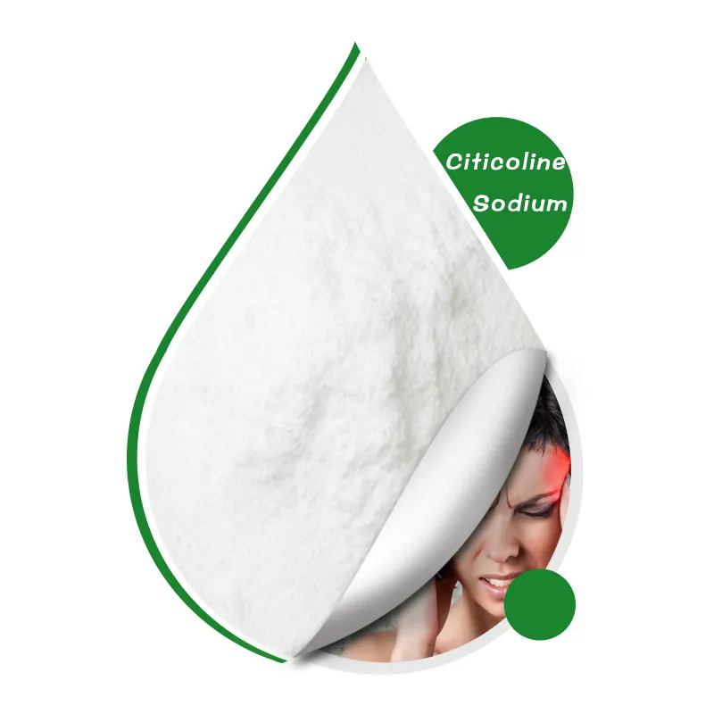 Hot Verkoop Fabrikant Supply Pure 99% Citicoline Natrium Cas 33818-15-4 Cdp Choline Poeder Met Beschermen Neuronen