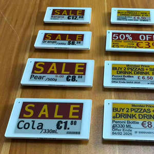 Etiquetas Electrónicas de Precio Digitales con Pantalla de Tinta Electrónica de 2.9 Pulgadas, Gateway de 2.4GHz, ESL para Supermercado, Kit de Demostración ESP32 - Product Image 6