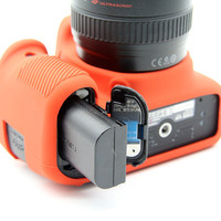 Housse de caméra en Silicone étui de protection en Silicone souple pour Canon EOS 80D appareil photo numérique SLR