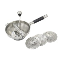 Keukenaccessoires RVS Fruit- en Groentepuree-molen/Hakmolen