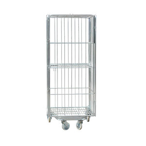 Récipient d'entreposage de petit pain d'entrepôt de grillage d'industrie Offre Spéciale sur des roues - Product Image 2