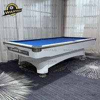 Professioneller Hochwertiger Billardtisch mit Schieferplatte und Holzkonstruktion, Originalherstellung, Günstiger Preis, für 7- und 9-Ball Pool