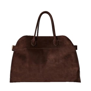 Bolso de Mano de Lujo de Diseño Exclusivo, Estilo Vintage, Gran Capacidad, de Gamuza y Cuero para Damas, Cómodo de Llevar, Ideal para Doctoras - Product Image 5