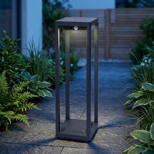 Lampes solaires pour pelouse Senlaier, silicium monocristallin, aluminium, IP65, étanches, éclairage LED extérieur pour jardin, angle de faisceau de 360°, 3500K, lumière chaude - Product Image 4