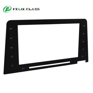 Verre trempé transparent de 3 mm, coloré, sensible au toucher, pour panneau automobile, avec impression sérigraphique à bords polis - Product Image 5