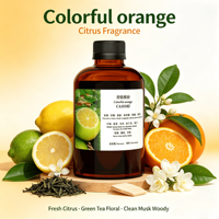 CA10102 Huiles parfumées colorées aux senteurs d'agrumes oranges Crearoma, best-sellers pour les diffuseurs de parfum