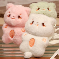 Porte-clés en peluche de chat d'anime en coton PP écologique fait sur mesure 5cm/10cm Poupée réconfortante