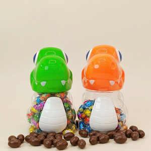 Caramelos en Frasco con Forma de Dinosaurio - <span class=keywords><strong>Chocolate</strong></span> Dulce Multicolor para Niños, Paquete a Granel - Product Image 1