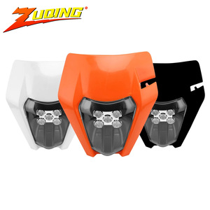 Luz LED de circulación diurna para motocicleta ZUQING, 5 fuentes LED, negro, blanco, naranja, para bicicleta todoterreno KTM - Product Image 6