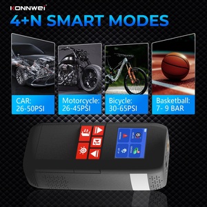 Compresseur d'air haute qualité KONNWEI 6L pour voiture, moto et vélo SA500 12V avec écran couleur et booster de batterie / démarreur de secours - Product Image 6