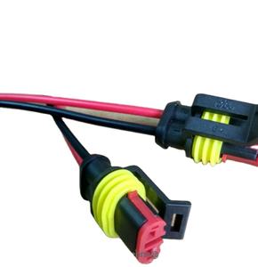 2핀 방식 방수 전기 와이어 커넥터 플러그 자동차용 새 배선 하네스 - Product Image 2