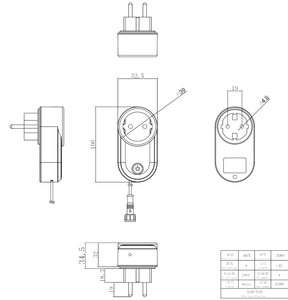 Smart Home Tlc2103wl 15M Bedraad Ultrasoon Binnentemperatuur Tijdweergave Vloeistofniveauregelapparaat - Product Image 5