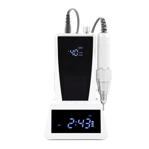 Machine à percer les ongles avec écran HD, vitesse rotative et capacité de la <span class=keywords><strong>batterie</strong></span>, 40000 tr/min, 45W, <span class=keywords><strong>lime</strong></span> électrique - Product Image 2