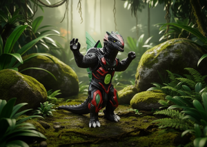 Figura de acción de dinosaurio de plástico a escala para niños de 7 a 12 años, juguete coleccionable con temática de animales, unisex, producto terminado - Product Image 2