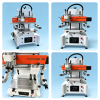 Machine d'impression sérigraphique semi-automatique à plat, nouveau modèle mini, zone d'impression 200x300, imprimante à écran de soie, imprimante pour tubes