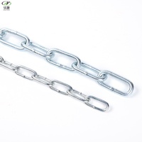 Cadena de Protección para Neumáticos de Tractor, Modelo Din5685C, Cadena de Tractor de Eslabones Largos, Cadena Galvanizada