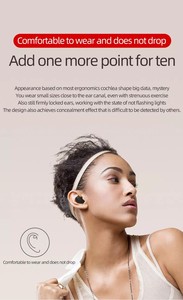 VALDUS Écouteurs de jeu TWS <span class=keywords><strong>pas</strong></span> chers, écouteurs intra-auriculaires stéréo sans fil A6S de qualité sonore étanche, <span class=keywords><strong>casque</strong></span> d'écoute - Product Image 4