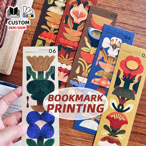 Impresión de Marcapáginas Personalizados al por Mayor, Fabricante de Marcapáginas de Papel, Troquelados, Laminados, con Lámina Dorada, OEM, ODM, Venta al por Mayor - Product Image 4