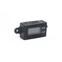 Compteur plastique miniature Chilong à 6 chiffres (non réinitialisable) pour machines d'arcade à monnayeur 5V/12V/24V Noir