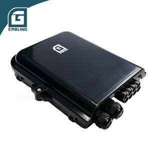 Caja de terminación de <span class=keywords><strong>fibra</strong></span> óptica para exteriores Gcabling de 24, 32, 48 núcleos, impermeable, con conexión de cable de <span class=keywords><strong>fibra</strong></span> óptica <span class=keywords><strong>FDT</strong></span> NAP y 6 puertos de carga. - Product Image 2