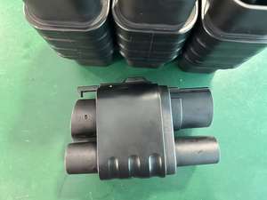 CCS2 à CCS1 250A AC + DC EV Adaptateur pour voiture américaine Acura Audi BMW Cadillac Chevrolet Dodge Fiat Ford Genesis GMC Honda Hyundai - Product Image 4