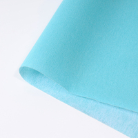 Tissu polyester flocage électrostatique non-tissé léger et imperméable auto-adhésif pour doublure de boîte cadeau Style moderne RoHS
