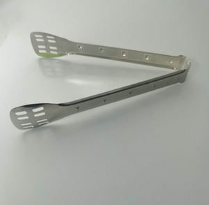 Pinzas para Alimentos de Acero Inoxidable DFT41 con Punta de Diamante Plana de 10 Pulgadas, Pinza para Pan de 12 Pulgadas, Pinza para Buffet, Pinza para Barbacoa Anti-escaldaduras para el Hogar - Product Image 2