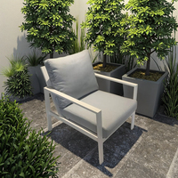 Ensemble table et chaise d'extérieur pour bistrot de jardin, design moderne et joli, pour hôtel et maison