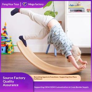 Planche d'équilibre pour l'intégration sensorielle des enfants, jouet éducatif en bois, balançoire, yoga, planche intelligente pour bébé, 4-6 ans - Product Image 3