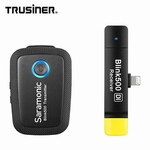 Saramonic Blink 500 B3 TX+RXDi 2.4GHz Micro-Wireless Lavalier System Dual-Receiver for iOS Devices - Product Image 4